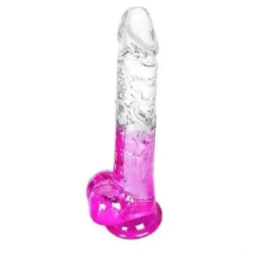 Clear Purple Dildo In Pakistan