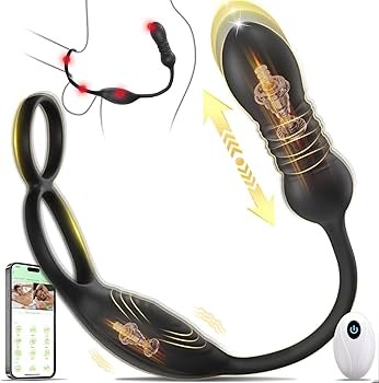 Thrusting Vibrating Prostate Massager For Women