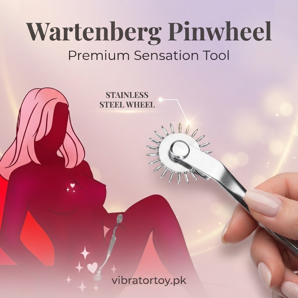 BDSM Toys Foreplay Pinwheel Sex Toys In Pakistan – Stainless Steel Wartenberg Wheel Roller