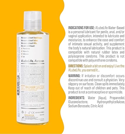 LubeLife Water-Based Lube 
