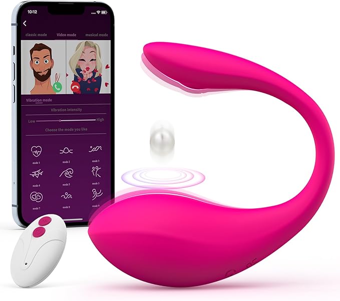 APP & Remote Control Wearable Vibrator, Women Sex Toys