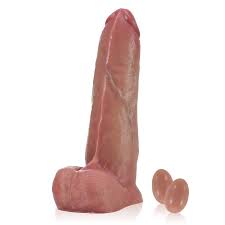 Thick Sliding Dildo With Moving Balls