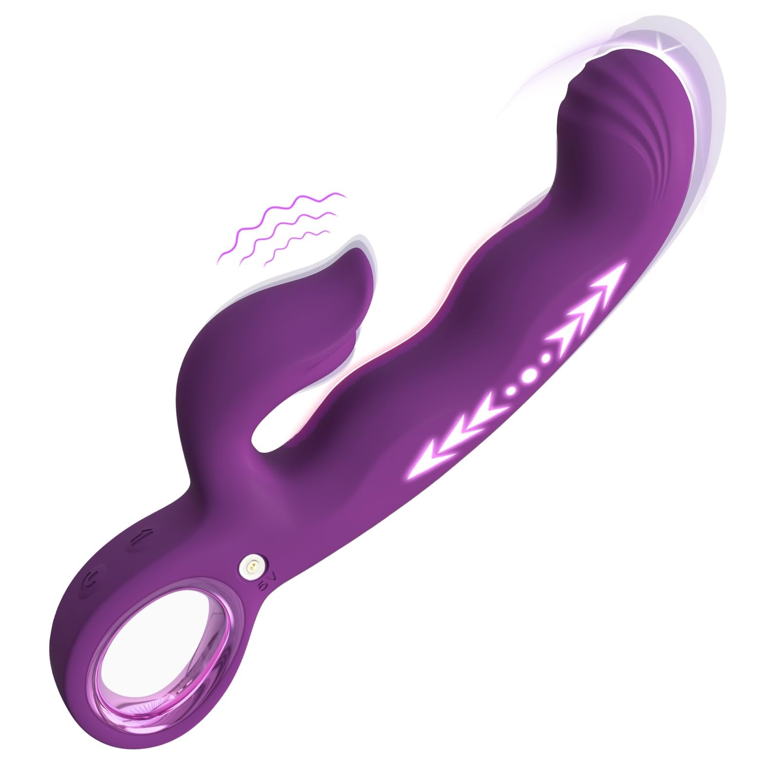 3-in-1 Thrusting & Vibrating Massager For Women