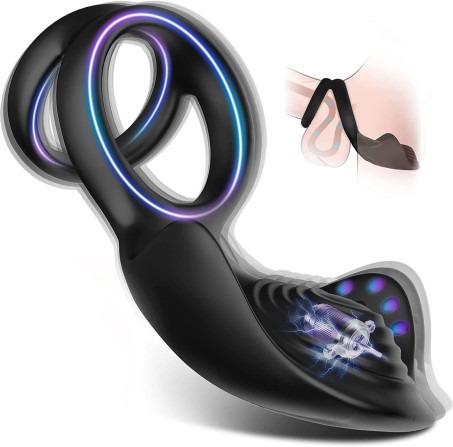Wireless Remote Control Vibrating Cock Ring