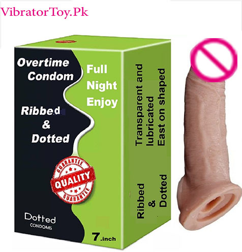 7 Inch Skin Color Silicone Condom 