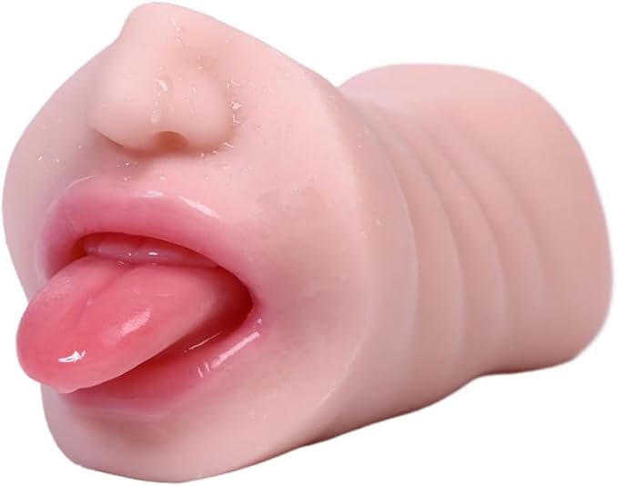 2-in-1 Realistic Male Masturbator Cup – Dual Texture TPE Stroker Device