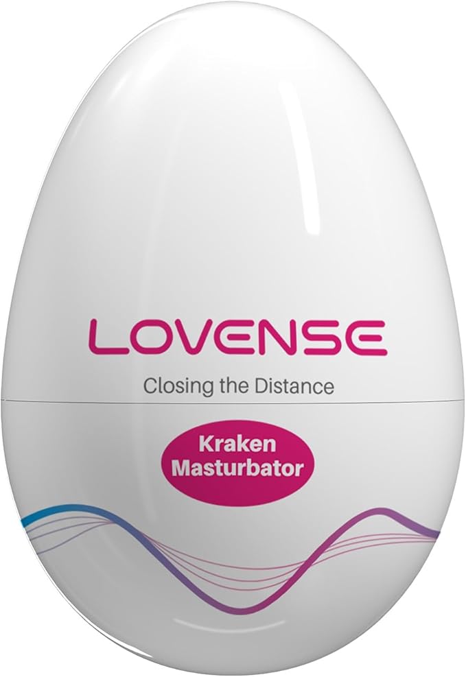 LOVENSE Kraken Male Masturbator Egg, Disposable Pocket Pussy