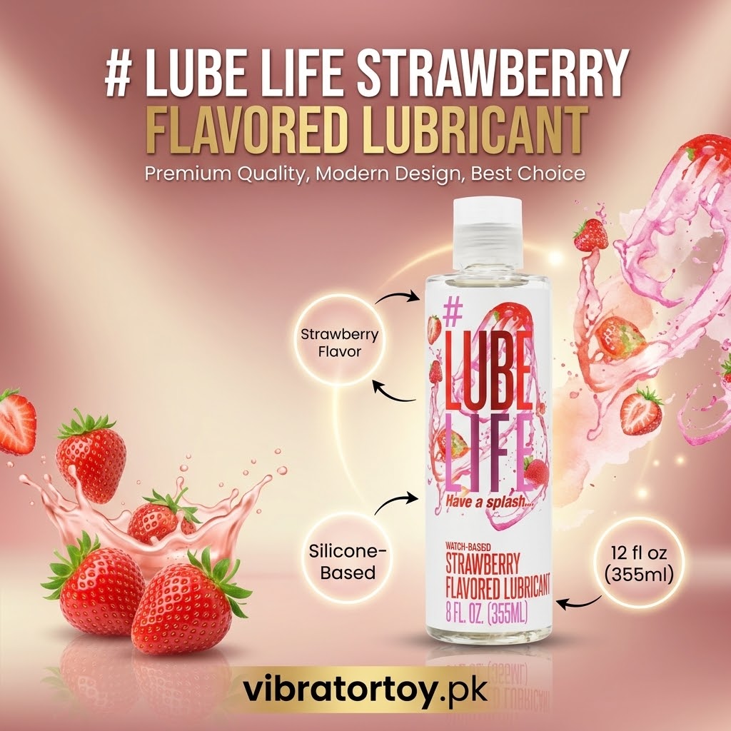 LubeLife Water-Based Strawberry Flavored Lubricant In Pakistan