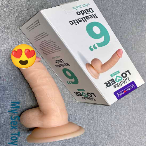 Lifelike Lover Classic Realistic Dildo 6 Inch