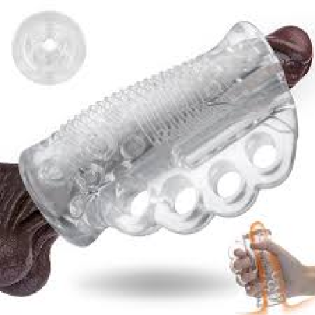 Transparent Pocket Pussy Stroker for Men