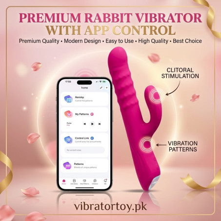 LOVENSE Velvo Rabbit Vibrator with Rotating Beads, Powerful G-Spot & Clit Vibrator In Pakistan