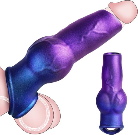 Fantasy Knot Liquid Silicone Girth Enhancer Sleeve