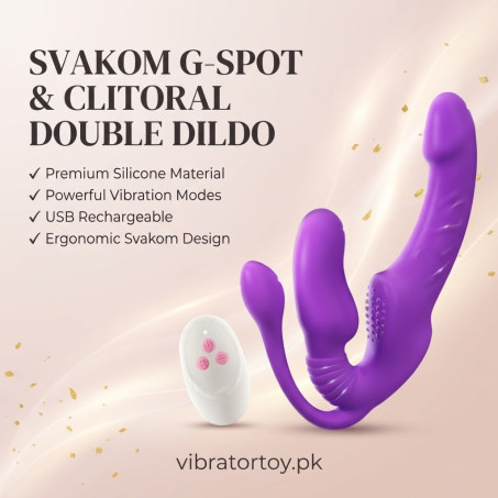 Strapless Strap On Dildo Women Sex Toys In Pakistan – Wearable Silicone Vibrator with 10 Vibration Modes & Remote Control for Couples