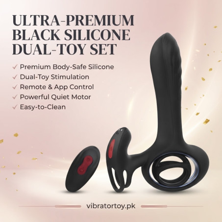 S-HANDE Penis Ring Delay Ejaculation Couple Vibrator In Pakistan