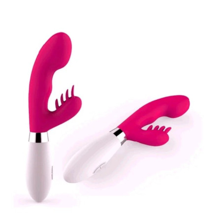 360-Degree Rotating Dual-Stimulation Rabbit Vibrator