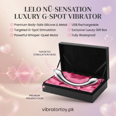 Njoy Pure Adults G Spot Metal Wand 7.5 Inch In Pakistan