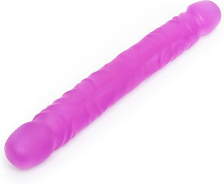 Double-Ended 10.5 Inch Flexible Jelly Dildo – Dual Head Intimate Pleasure Toy