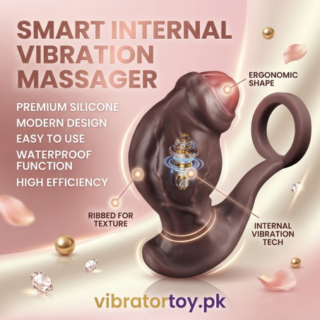 Large Anal Plug Vibrator Dildo Sex Toy for Men In Pakistan