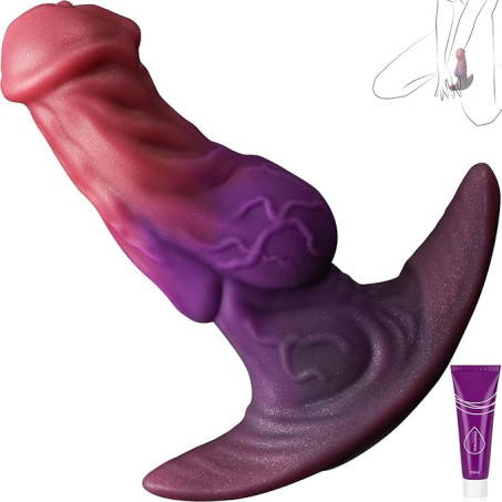 5.95 Inch Large Monster Silicone Knot Fantasy Butt Plug
