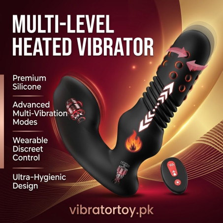 BEISAR Prostate Massager Anal Toys – 3 Rotating Ring Vibrating In Pakistan