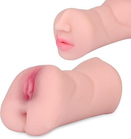 3 in 1 Realistic Pocket Pussy Male Masturbator
