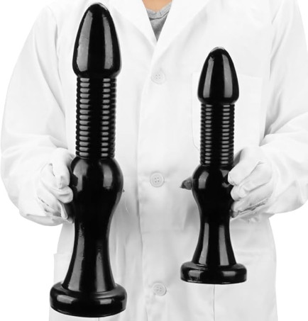 Flexible PVC Suction Cup Anal Dildo – Unisex Dual Size Design