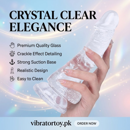 7 Inch Realistic Soft Silicone Dildo with Skin Feeling & Suction Cup In Pakistan