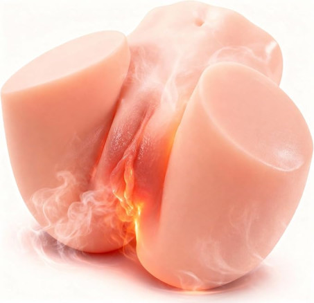 Automatic 8 Speed Vibrating and Heat Men's-Male Masturbators Sex Toys Pocket Pussy 