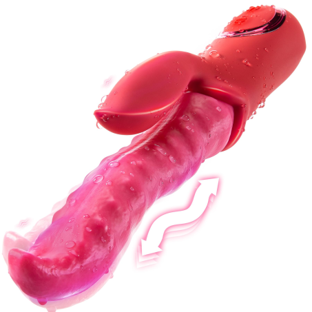 Deep Wriggle Prolonged Pleasure Tongue Licking Vibrators