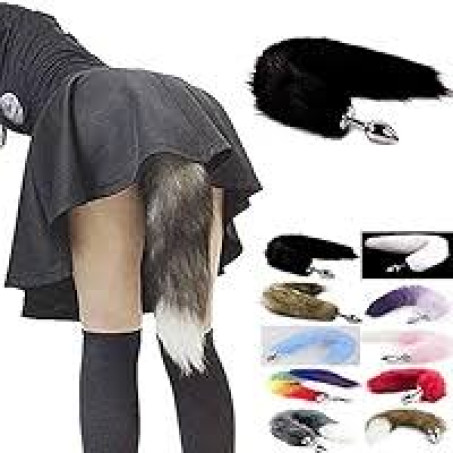 Fox Tail Cosplay Anal Butt Plug