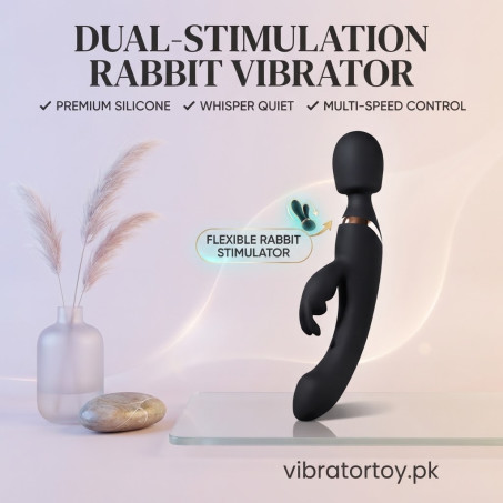 Double Ended 2 In 1 Wand Vibrator In Pakistan