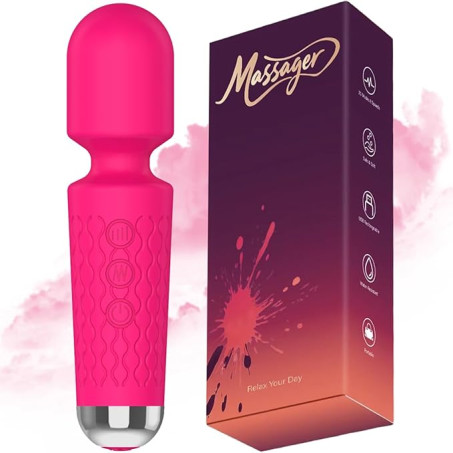 Vibrator Wand Vibrator Vibrators for Woman Mini Vibrater Vibrating Wand Massager Women Rose Adult Sex Toys for Women Sex