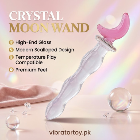 Pink Wand Glass Dildo In Pakistan