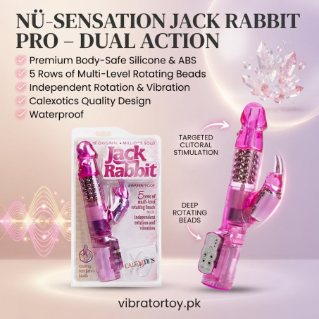 CalExotics Waterproof Jack Rabbit Vibe Sex Toys In Pakistan