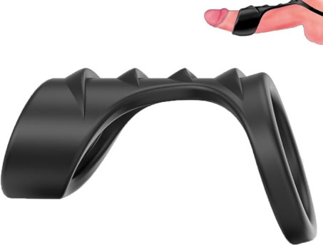 Dragon Silicone Penis Sleeve with Textured Girth Enhancer