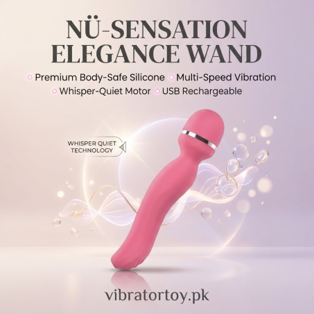 Adam and Eve 10-Speed Silicone Vibrator Wand In Pakistan