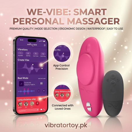 We-Vibe Moxie Wearable Lay On Panty Vibrator In Pakistan