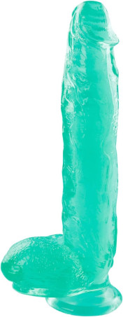 12 Inch Huge Green Jelly Realistic Dildo with Suction Cup