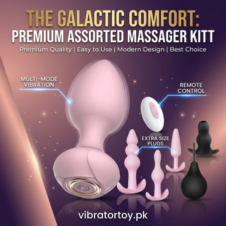 Sex Toys Butt Anal Plug – 6 Pack Training Kit Set Silicone Vibrating In Pakistan