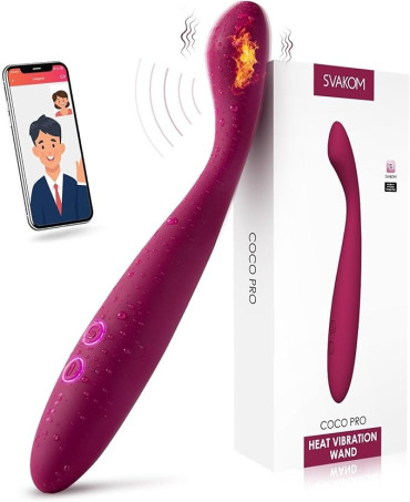 Heated G-Spot Vibrator Sex Toy 