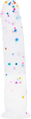 11 Inch Confetti Huge Silicone Realistic Dildo
