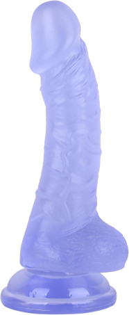7.2-Inch Realistic Soft TPE Suction Dildo