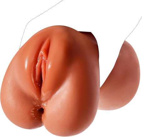 Brown Realistic Pocket Pussy Sex Toys for Men
