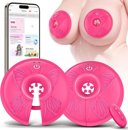 Adult Toys Nipple Clamps Vibrator - Sex Toys for Women Nipple Toys 