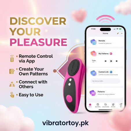 LOVENSE Ferri Vibrating Panties, Magnetic Mini Wearable Clit Vibrator In Pakistan