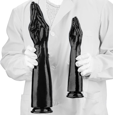 Realistic Hand Design Silicone Fisting Suction Cup Dildo