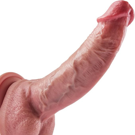 Ultra Realistic Dildo-8‘’ Flesh Lifelike Dildo