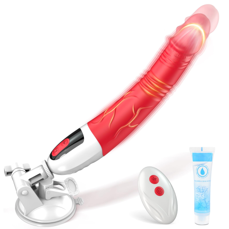 Sex Machine Thrusting Dildo Vibrator Remote