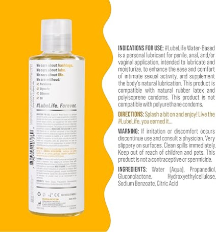 LubeLife Water-Based Lube 