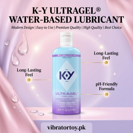 K-Y Ultragel Water Based Lube 8.45oz In Pakistan – Non-Greasy pH Friendly Personal Lubricant